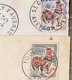 Lot de deux timbres, Enlèvement ou Envoi