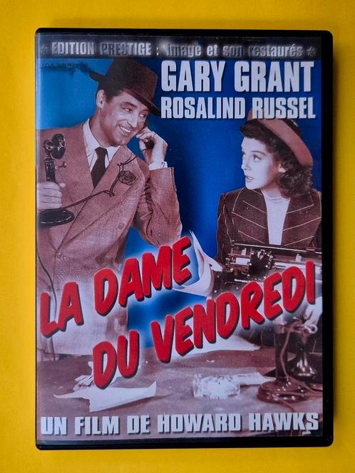 DVD du film La dame du vendredi - Gary Grant 1940  V2, Cd's en Dvd's, Dvd's | Klassiekers, Zo goed als nieuw, Overige genres, 1940 tot 1960