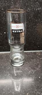 Oud bierglas Extra br. DUVEL MOORTGAT Breendonk, Ophalen of Verzenden, Bierglas