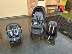 Gia buggy en bijhorende maxicosi & autostoel incl isofix, Ophalen, Verstelbare rugleuning, 0 t/m 18 kg, Zo goed als nieuw