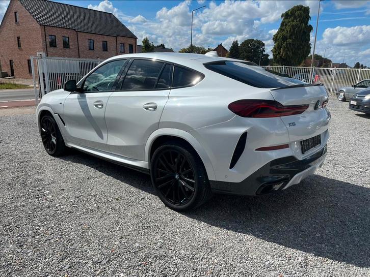 Bmw x6 m50d, Auto's, BMW, Bedrijf, Te koop, X6, 360° camera, Diesel, Euro 6, SUV of Terreinwagen, 5 deurs, Automaat, Wit, Zwart
