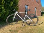 Stadsfiets Single Speed 500 Wit Size S, Ophalen, Zo goed als nieuw