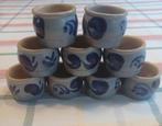 Set kleine schaaltjes voor boter, aperitief, ovenbestendig, Gebruikt, Ophalen of Verzenden, Kom(men), Aardewerk