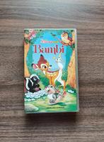 VHS - Bambi - Nederlands - Disney Classics - Vintage - €2,50, Tekenfilms en Animatie, Alle leeftijden, Gebruikt, Ophalen of Verzenden