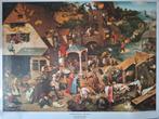 Pieter Breughel Vlaamse spreekwoorden, Ophalen