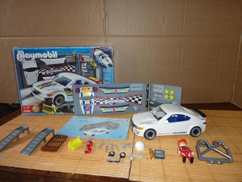 Tuning auto race auto sportauto 4365 met lichten + doos, Kinderen en Baby's, Speelgoed | Playmobil, Zo goed als nieuw, Complete set