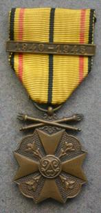 40-45 Burgerlijke bronzen medaille Civique Bronze 40-45, Autres, Enlèvement ou Envoi, Ruban, Médaille ou Ailes