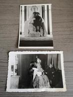 2 photos anciennes de la visite de Sinterklaas des années 19, Enlèvement ou Envoi