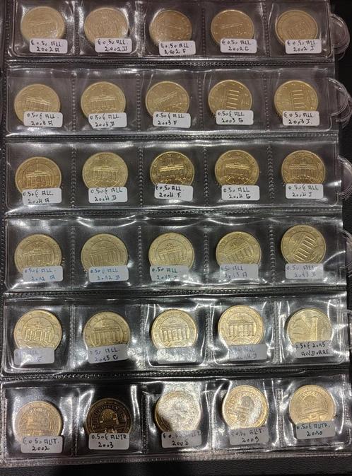 30 pieces de 0.50 cents Allemagne / Autriche, Postzegels en Munten, Munten | Europa | Euromunten, Duitsland, Ophalen of Verzenden