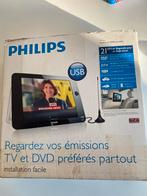 Philips PD8015/12  TV DVD, Audio, Tv en Foto, Philips, Draagbaar, Zo goed als nieuw, Ophalen