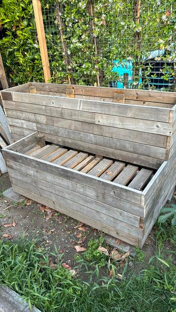 Kruidenbak/ bloembak, Enlèvement ou Envoi, Jardin, Utilisé, 100 cm ou plus