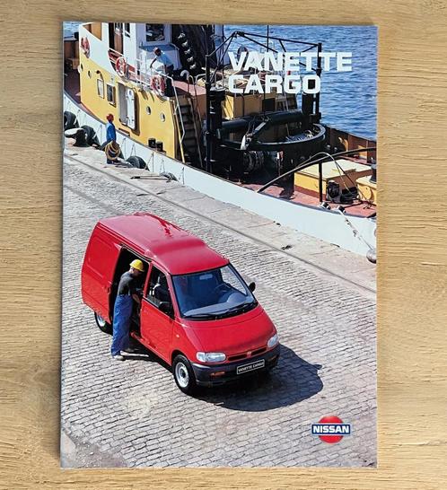 Nissan Vanette Cargo brochure BE-NL 1994, Boeken, Auto's | Folders en Tijdschriften, Gelezen, Nissan, Ophalen of Verzenden