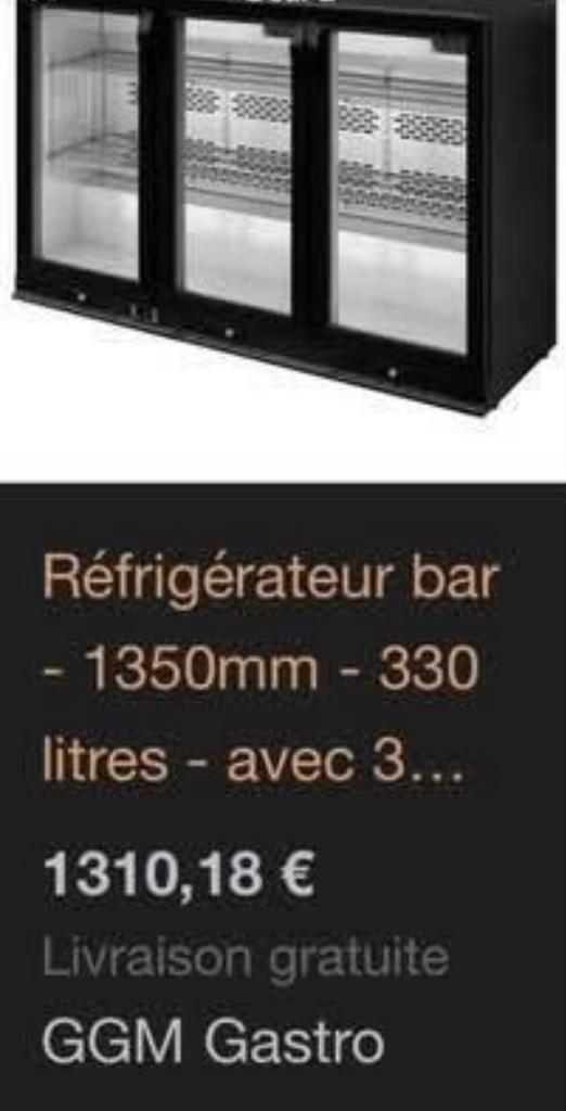 Frigo vitré 3 porte NEUF vendu cause de mauvaise mesure !!!, Animaux & Accessoires, Reptiles & Amphibiens | Accessoires, Comme neuf
