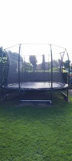 Salta trampoline 366 cm zwart, Gebruikt, Ophalen