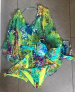 Cyell bikini 75D Eur,met 2 broekjes (38) en kaftan., Vêtements | Femmes, Vêtements de Bain & Maillots de Bain, Enlèvement ou Envoi