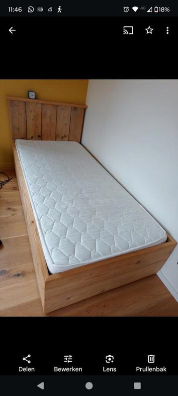 Stijgerhouten bed, zeer goede staat, Enlèvement, Utilisé
