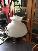 Antieke vintage hang luster, Ophalen, Zo goed als nieuw, Glas