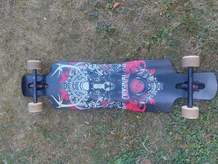 Longboard, Sport en Fitness, Skateboarden, Zo goed als nieuw, Longboard, Ophalen of Verzenden