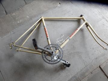 Retro racefiets frame maat 56, 55 à 59 cm, Enlèvement, Années 60 ou plus récent