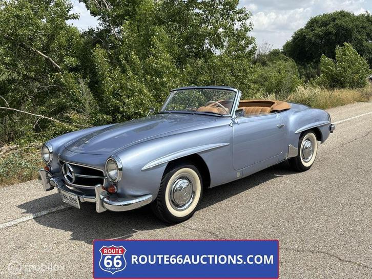 Mercedes-Benz 190SL | 1960 | Route 66 Auctions, Auto's, Oldtimers, Bedrijf, Te koop, Mercedes-Benz, Benzine, Overige carrosserie