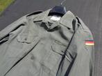 Duits leger hemd , maat 48 / 50, Ophalen of Verzenden, Landmacht, Kleding of Schoenen