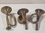 Set van 3 , trompet , fiets auto bel toeter Condor horn, Muziek en Instrumenten, Blaasinstrumenten | Trompetten, Ophalen of Verzenden