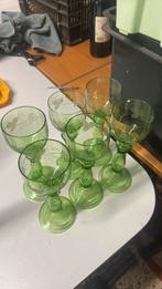 6 verres ancien, Antiek en Kunst, Antiek | Glaswerk en Kristal, Ophalen