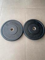 2x25kg bumper plates from Xenios, Sport en Fitness, Ophalen, Zo goed als nieuw