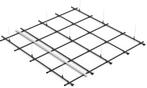 Stdio Grid in zwart RAL9005, Verzenden, Nieuw
