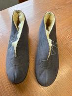 Warme dames winterpantoffels Damart grijs maat 39, Ophalen, Damart Pedisan, Zo goed als nieuw, Pantoffels of Sloffen