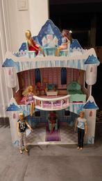 Château Reine des Neiges pour poupée Barbie, Utilisé