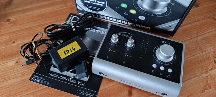 Audient ID-14 audio interface, Muziek en Instrumenten, Midi-apparatuur, Zo goed als nieuw, Ophalen of Verzenden