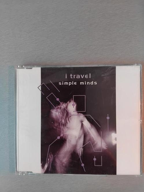 Cd-Single.  Simple Minds. I travel., Cd's en Dvd's, Cd's | Rock, Zo goed als nieuw, Ophalen of Verzenden