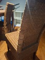 Chaises en osier a reprendre, Maison & Meubles, Brun, Enlèvement, Utilisé, Bois