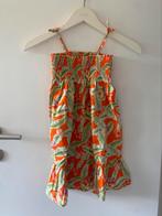 Oranje H&M kleedje met planten | 116 cm, Ophalen, Gebruikt, Meisje, H&M