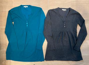 2 zwangerschapstruien, maat M, Prémaman beschikbaar voor biedingen