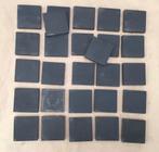 Lot van 27 authentieke tegels Gilliot Hemiksem, Doe-het-zelf en Bouw, Tegels, Keramiek, Minder dan 20 cm, Ophalen of Verzenden
