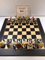 Groot Asterix schaakspel gesigneerd UDERZO, Kuifje