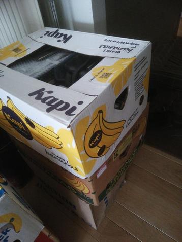 Gratis bananendozen ophalen, Moins de 35 cm, Enlèvement, Utilisé, Boîte