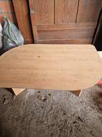 Houten salontafel l 1.20 x 60 cm, Ophalen, Gebruikt