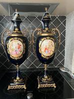 Grote koppel limoges vazen 70 cm hoog, Antiek en Kunst, Ophalen