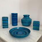 Collection de vases Bitossi en Rimini Blu par Aldo Londi, Antiek en Kunst, Ophalen