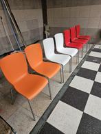 Mooie gekleurde stoelen 6stuks (nieuw ), Maison & Meubles, Chaises, Synthétique, Enlèvement, Cinq, Six Chaises ou plus, Neuf