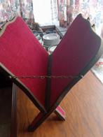 Vintage fluweel opvouwbare lectuurbak, Ophalen