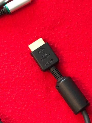 Originele PS2 component video kabel beschikbaar voor biedingen