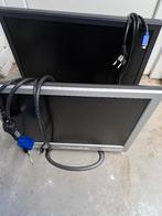 2 computerschermen, Computers en Software, Monitoren, Ophalen, Gebruikt