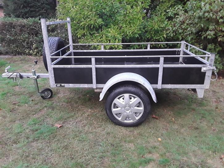 Aanhangwagen Edma enkelas, Auto diversen, Aanhangers en Bagagewagens, Zo goed als nieuw, Ophalen