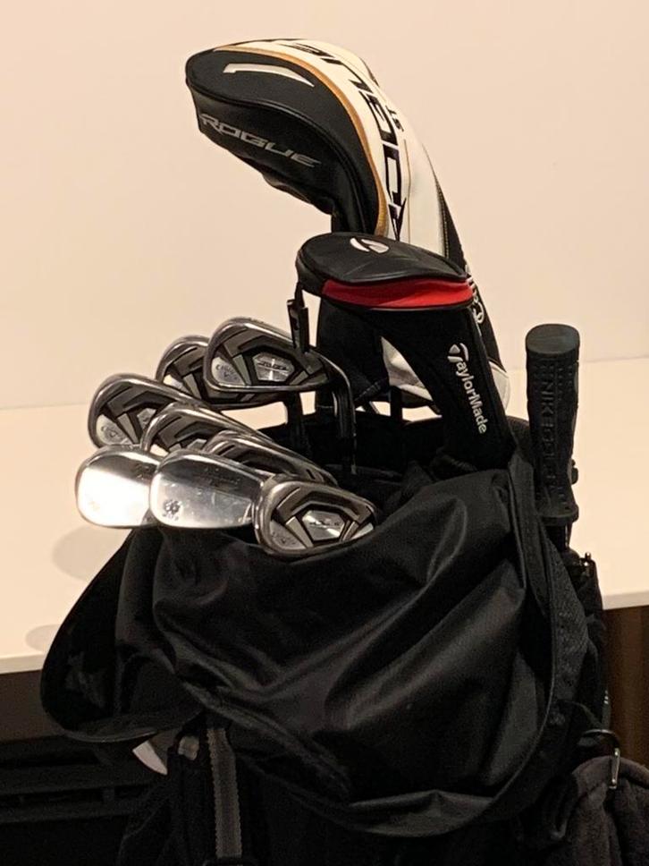 GOLFset, Callaway, Titleist, enz., Sport en Fitness, Golf, Zo goed als nieuw, Tas, Callaway, Ophalen