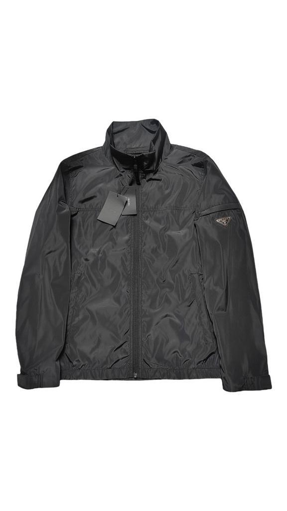 Prada Re-Nylon Logo jack jas zwart, Kleding | Heren, Jassen | Zomer, Ophalen of Verzenden