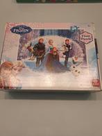 puzzel Frozen vloer/floor 24st, Ophalen of Verzenden, 10 tot 50 stukjes, Zo goed als nieuw, 4 tot 6 jaar